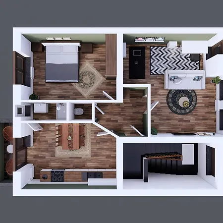 Appartement Mara Life&work Am Uni Klinikum Fitness & Ambilight Tv