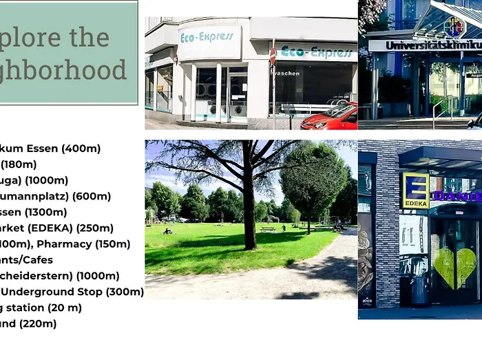 Διαμέρισμα Mara Life&work Am Uni Klinikum Fitness & Ambilight Tv Έσσεν