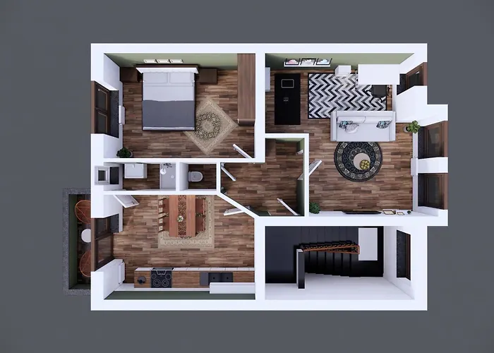 Διαμέρισμα Mara Life&work Am Uni Klinikum Fitness & Ambilight Tv